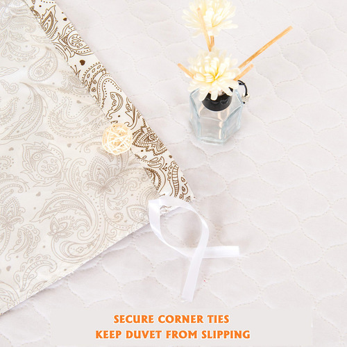 Juego De Funda De Edredón Reversible 3 Piezas Matrimonial Gr