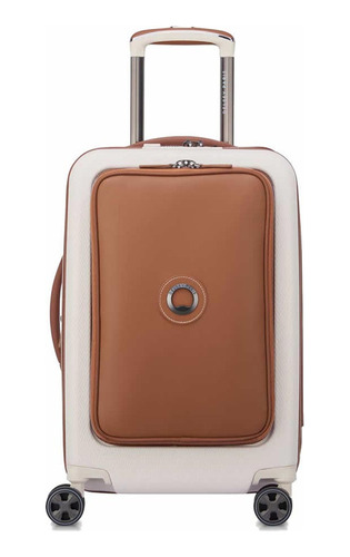 Valija De Cabina Expandible Porta Pc Delsey Chatelet Air 2.0 Color Marfil