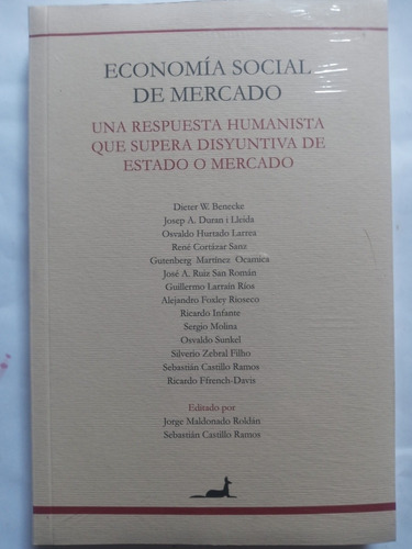 Económia Social De Mercado. Dieter W.benecke Y Otros