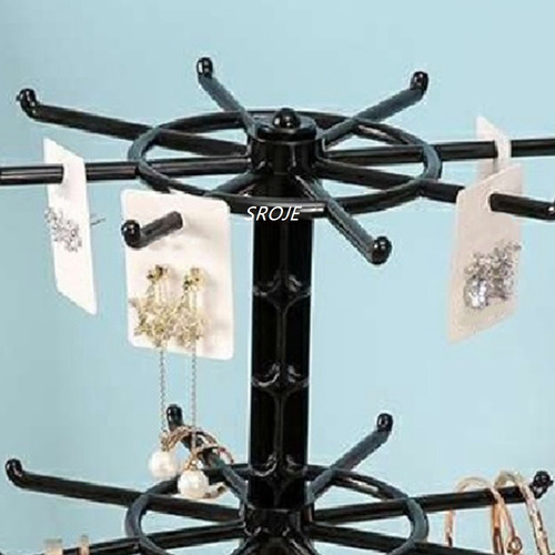 Organizador De Joyas Giratorio De 2 Niveles, Soporte Girator