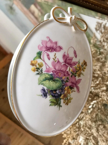 Par De Placas Cuadritos De Porcelana Verbano