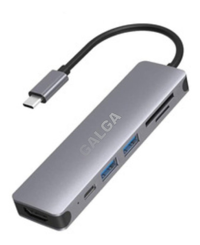 Imagen 9 de 10 de Hub Adaptador Tipoc (hdmi+2xusb 3.0+sd+microsd+tipoc Hembra)