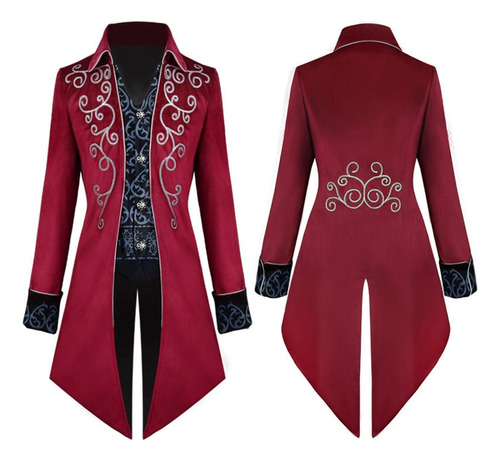 Chaqueta Victoriana Medieval Para Hombre Y Mujer De Estilo V