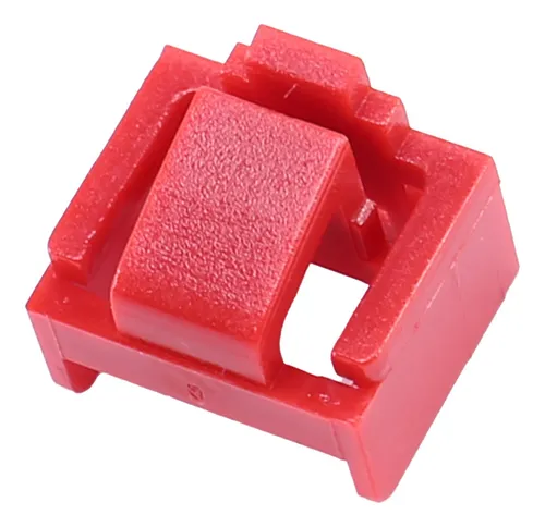 Concentrador Lan Ethernet Anti Dust Co Con Puerto Rj45 Rojo