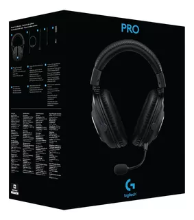 Auriculares Gamer Logitech G Pro Con Microfono Usb