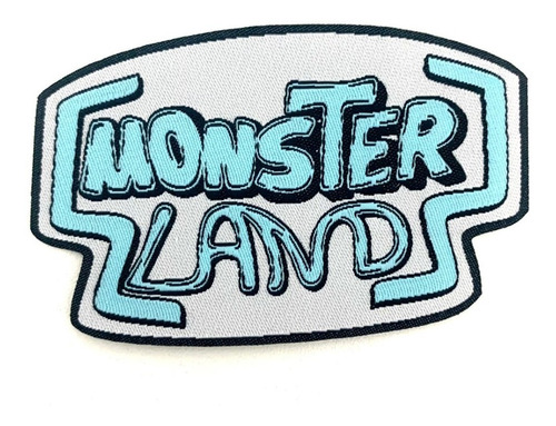 Patche Termocolante Monster Land 8cmx5cm Patch Aplique