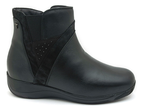 Botas 9090 3.5 Cm Maximo Confort Ancho Doble Espolón Calcáne