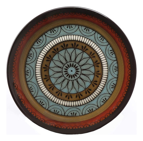 Lorren Home Trends Juego De Vajilla Esmaltada, Mezclado, Med