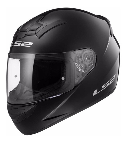 Casco Ls2 352 Rookie Mono Black Cuota T Oficial Devotobikes