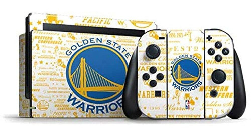 Golden State Warriors Nintendo Switch Paquete De Piel Guerre