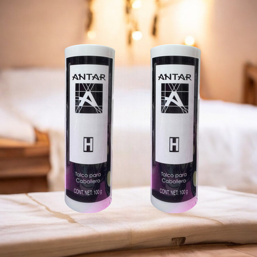 Talco Perfumado Antar Caballero Kit De 2 Piezas Fuller