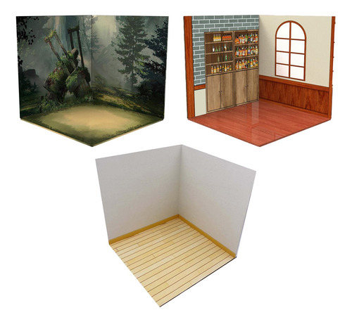 Escena De Fondo A Escala 1/12, Colección De Diorama,
