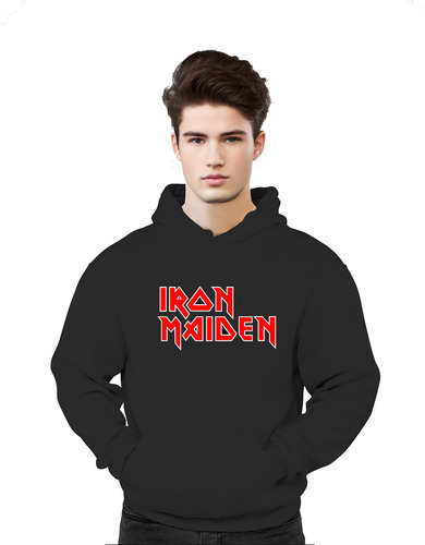 Poleron Iron Maiden  Logo Rock 