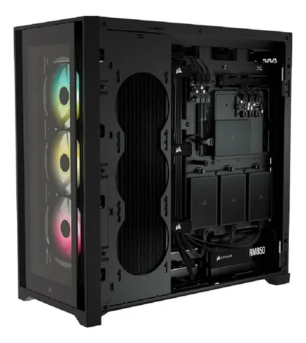 Gabinete Corsair Icue 5000x Rgb Negro