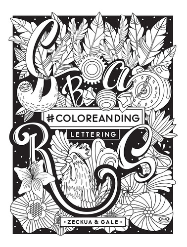 Coloreanding Lettering