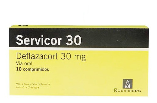 Servicor  30 Mg  10 Comp