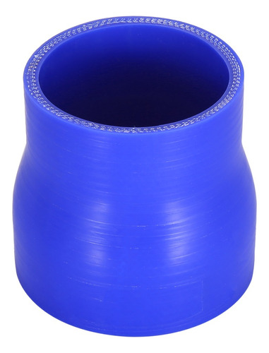 Manguera Reductor Recta Silicona Intercooler 63-76mm Azul