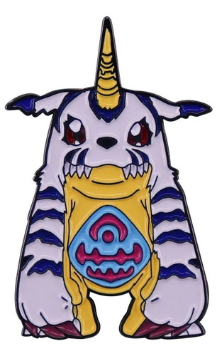 Pin Metalico Broche Anime Digimon Gabumon 