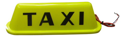 Torreta Taxi Amarilla Con Iman Ds