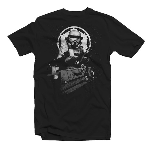 Remera Star Wars Stormtrooper Nave