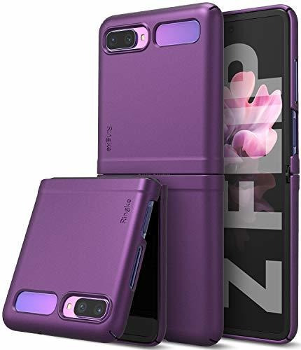 Funda Slim Diseñada Para Galaxy Z Flip (2020) - Púrpura