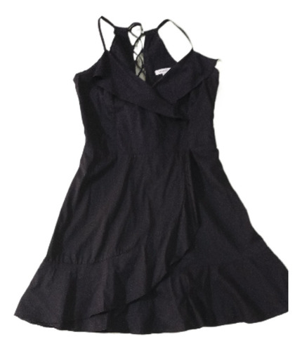 Vestido Negro Corto Mujer