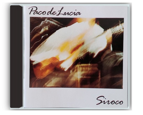 Paco De Lucia Cd Siroco Guitarra Flamenco Jazz España (Usado)
