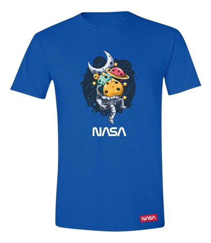 Playera Hombre Nasa Astronauta 704