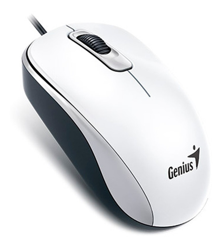 Mouse Usb Optico Genius Dx-110 1000dpi Pc Notebook Blanco