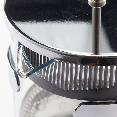 Imagen 2 de 9 de Cafetera Embolo Metal 800ml Pettish Online
