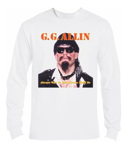 Polera Ml Gg Allin Always Was Punk Abominatron