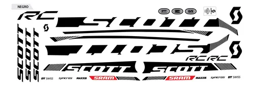 Calcos Bicicleta Scott Scale 900 Rc Wc