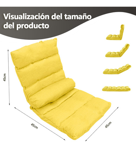 Silla Lazy Boy Silla Plegable Respaldo Ajustable Angulo