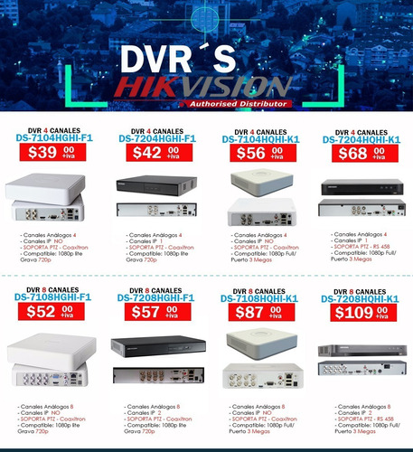 Imagen 2 de 7 de Dvr Hikvision 4 Canales 8 Grabador De Camaras Seguridad