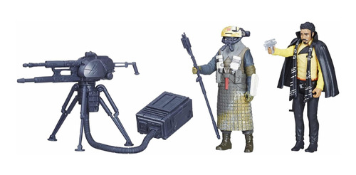 Pack Figuras Star Wars - Lando Calrissian Y Guardia Kessel
