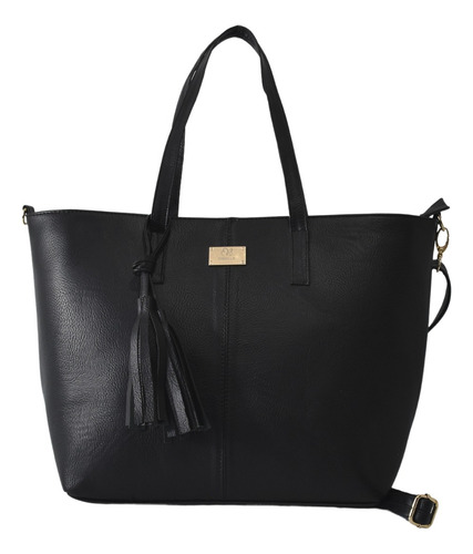 Bolso Tote Para Dama Tabatha Bicolor Casual Elegante