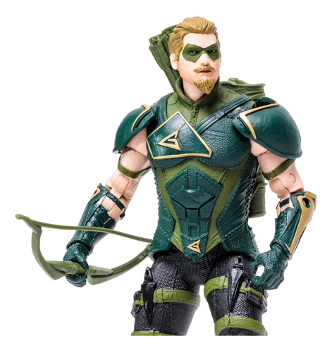 Dc Multiverse Mcfarlane Green Arrow Injustice 2 - Eternia 