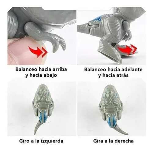 Paquete De 8 Juguetes Para Morder Los Dedos De Dinosaurio