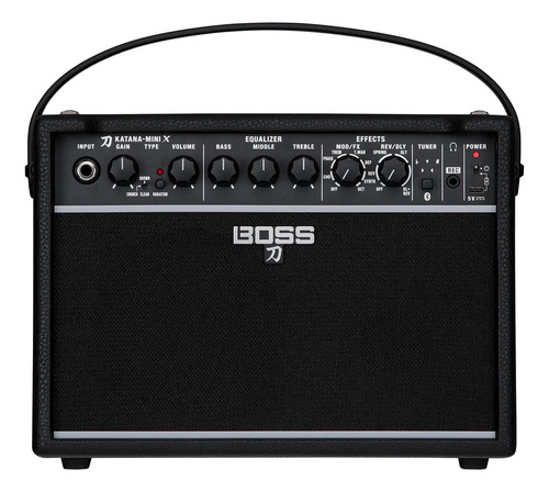 Amplificador De Guitarra Boss Katana-mini X 10w Portátil