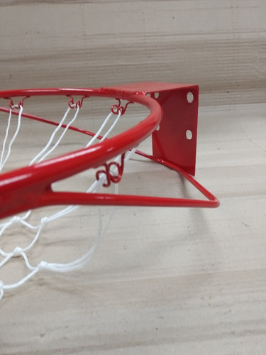 Imagen 6 de 7 de Combo Tablero Y Aro De Basquet De Madera+ Pelota Striker N°7
