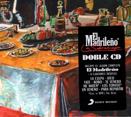 C Tangana El Madrileño / La Sobremesa Digipack 2 Discos Cd