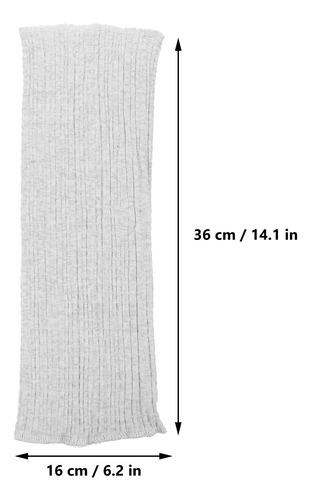 1 Par De Protectores Unisex Alargados Y Gruesos, De 1 Capa