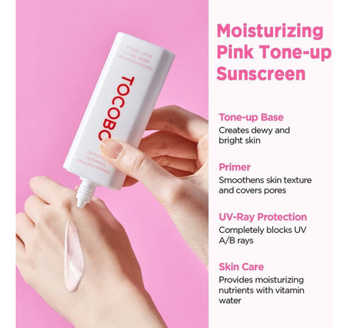 Tocobo Vita Tone Up Sun Cream 50ml Spf50+ Pa++++ Protector