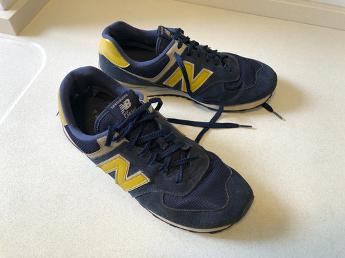 Tênis New Balance 574 Couro - Tam. 44 (12 Us) (Usado)
