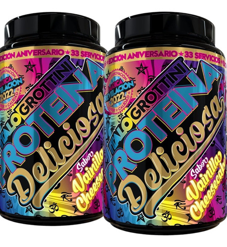 Pack 2 Proteinas Whey Deliciosa 2.3lb - Italo Grottini