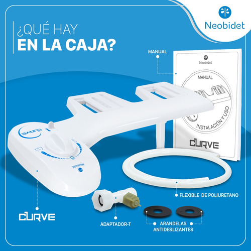 Imagen 8 de 10 de Bidet Matic Plus Para Inodoro Universal + Kit Instalación!!