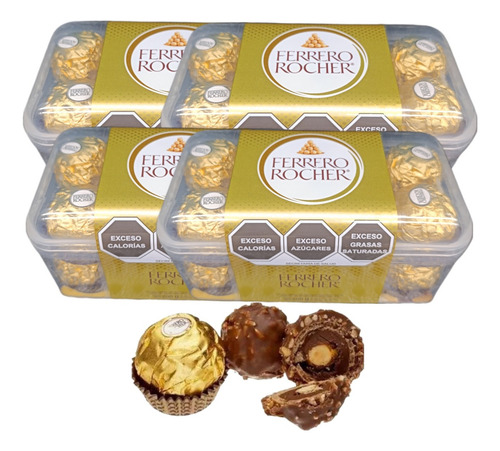 Ferrero Rocher 11 Caja 16p C/u Total 176p Avellana Chocolate