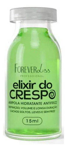  Ampola Hidratante Forever Liss Elixir Do Crespo Antifrizz