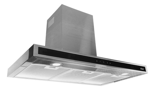 Campana Extractora Rivel Camp-xpt90 233w 90cm Color Gris