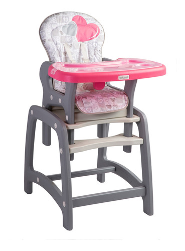 Silla Comer Kinder Sx Rosado